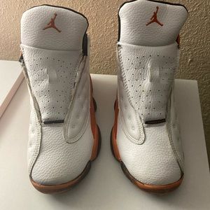 Orange kids Jordan’s size 3